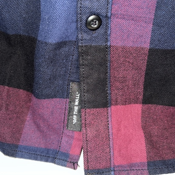 NWT MENS VANS BOX FLANNEL SHIRT SIZE XXL - Picture 6 of 11
